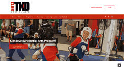 Desktop Screenshot of clubtkd.com